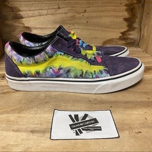 Vans neon fun low tops shoes